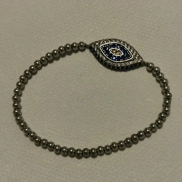 925 evil eye  bracelet - Picture 1 of 3